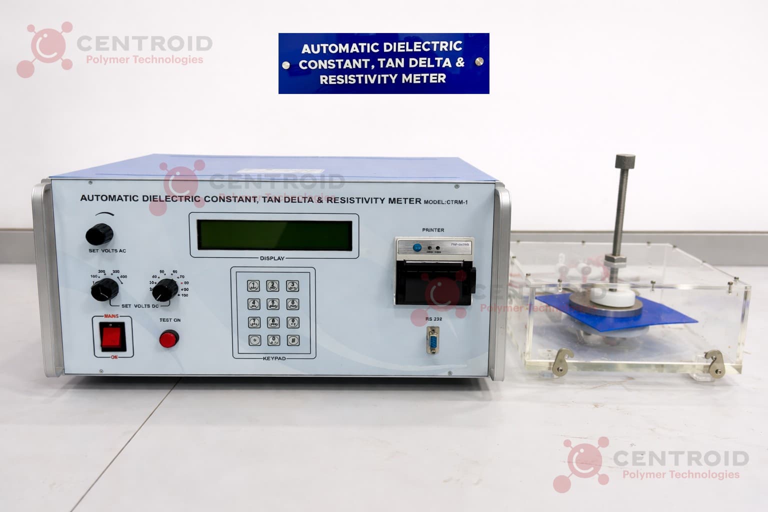 Volume Resistivity, Surface Resistivity, Dielectric Constant, Tan Delta Tester|| Digital Tester photo 1