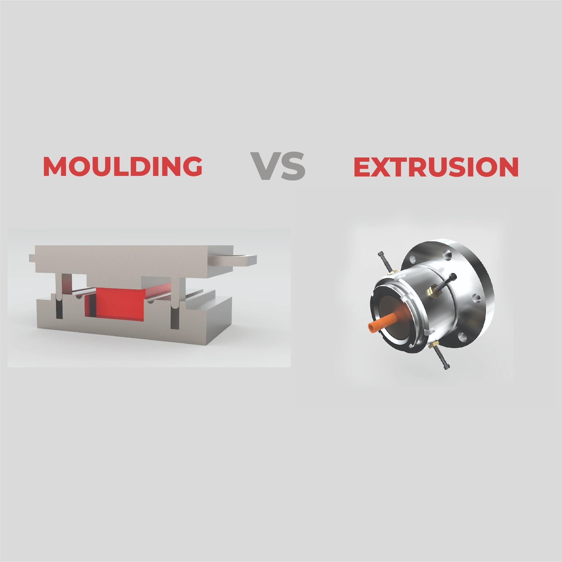 What’s the Difference Between Rubber Extrusion and Compression Moulding?