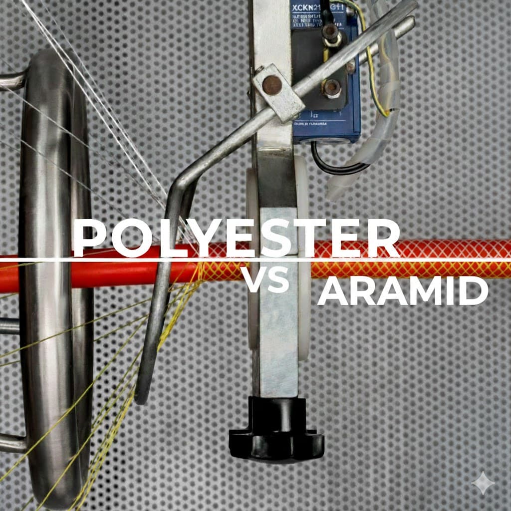 Aramid vs Polyester Yarn in Silicone Heater/Coolant/ Braided Hoses