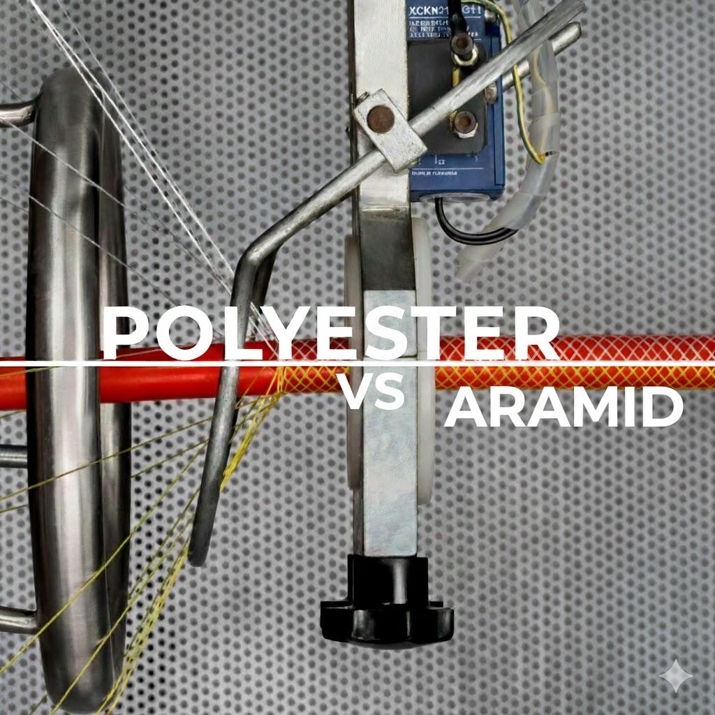 Aramid vs Polyester Yarn in Silicone Heater/Coolant/ Braided Hoses