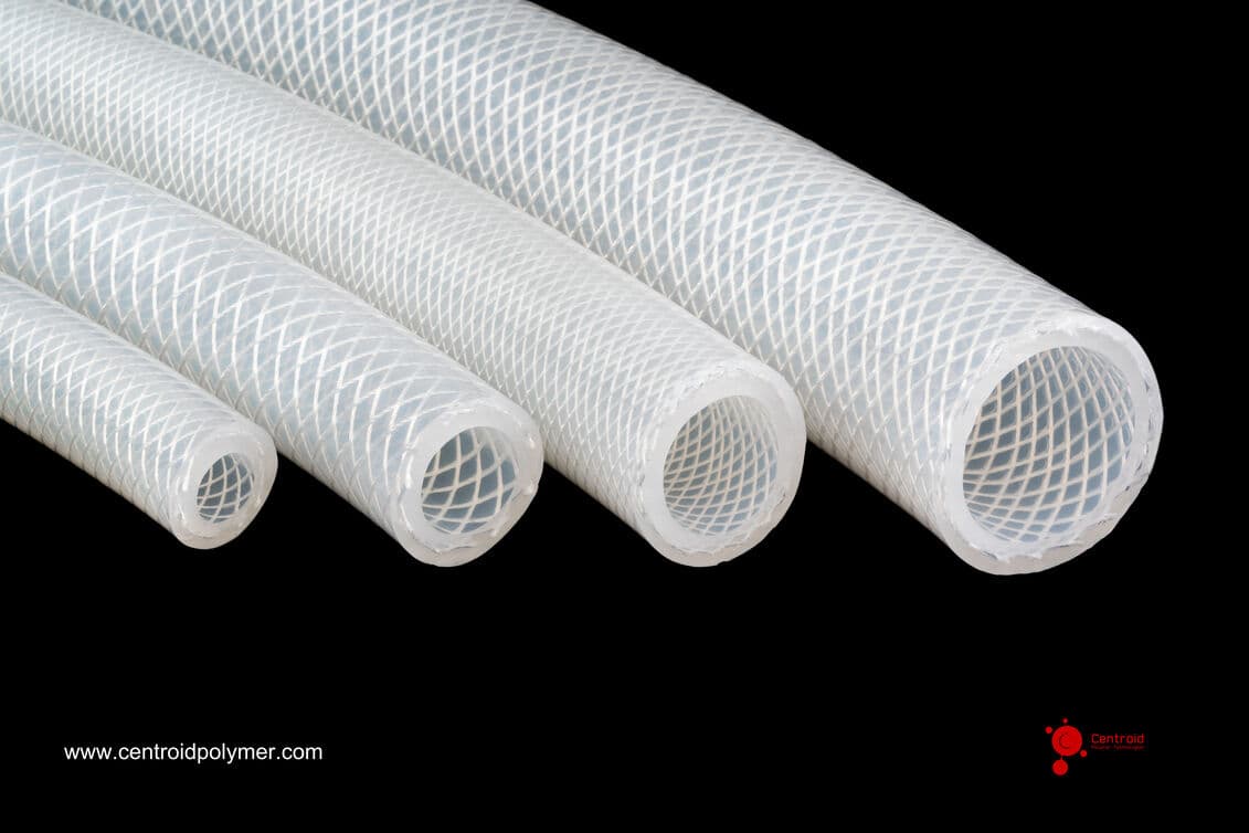 FDA grade silicone hose's by Centroid Polymer
