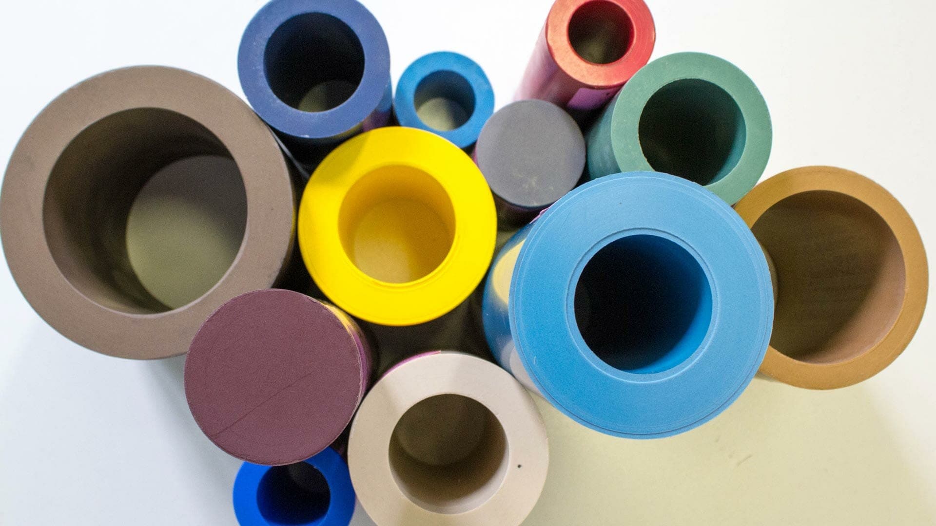 Custom-engineered PTFE parts offering low friction and excellent wear resistance